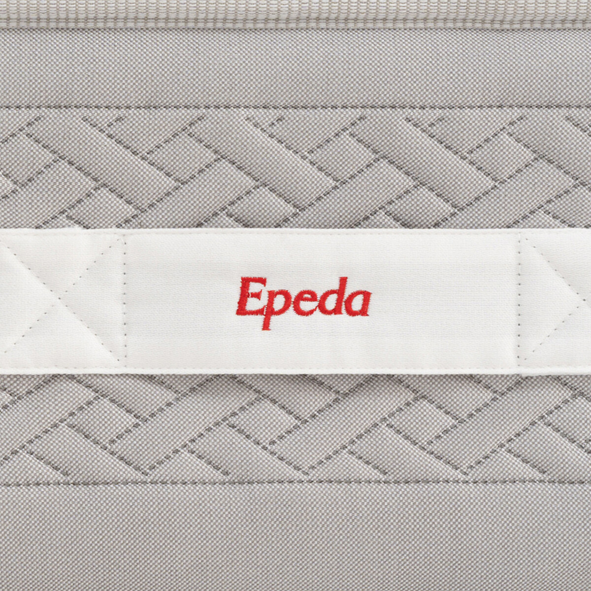 Matelas ressorts multi-actif 5 zones L'inoubliable blanc/gris souris, EPEDA