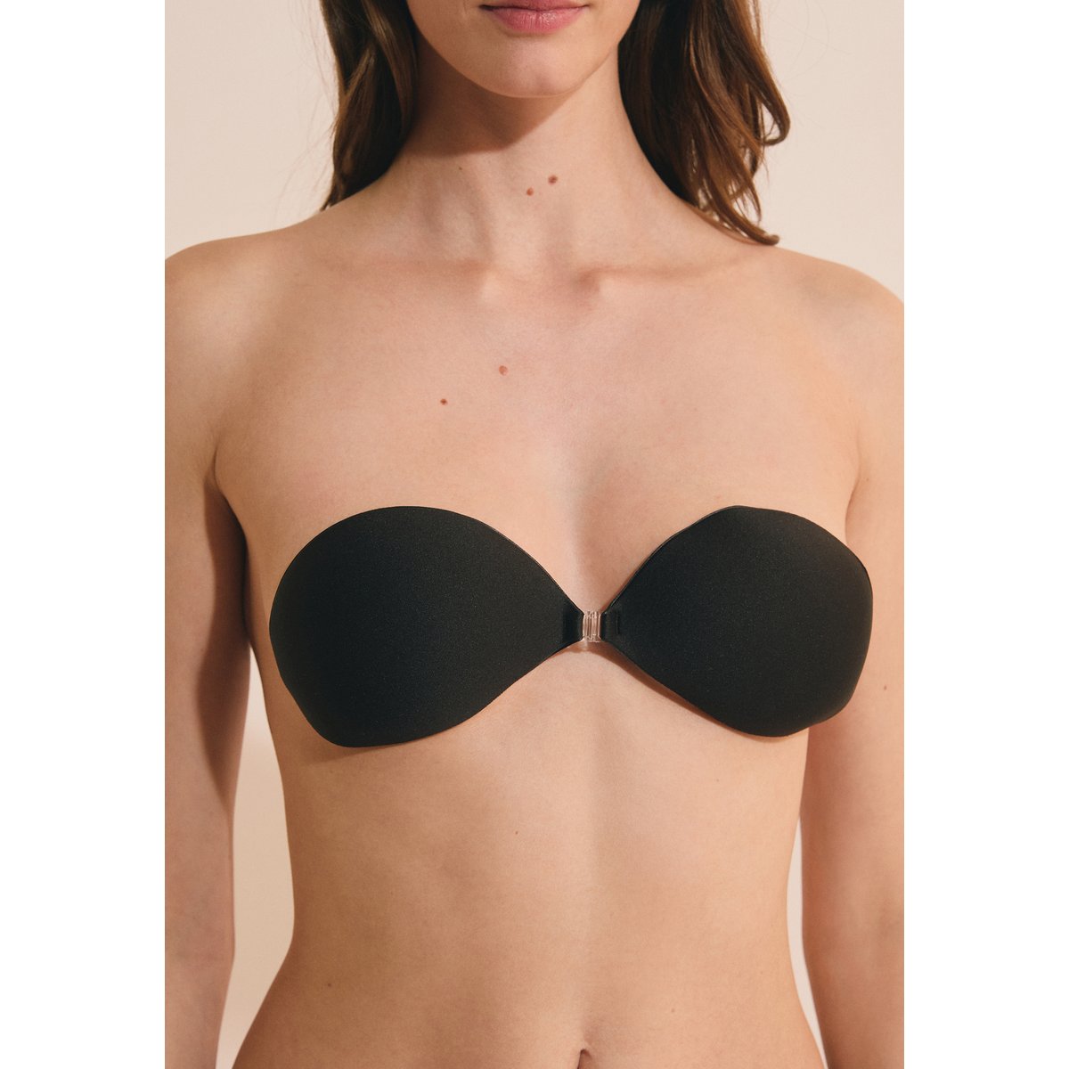 Soutien en microfibre sans bretelles SOUTIEN noir, ETAM