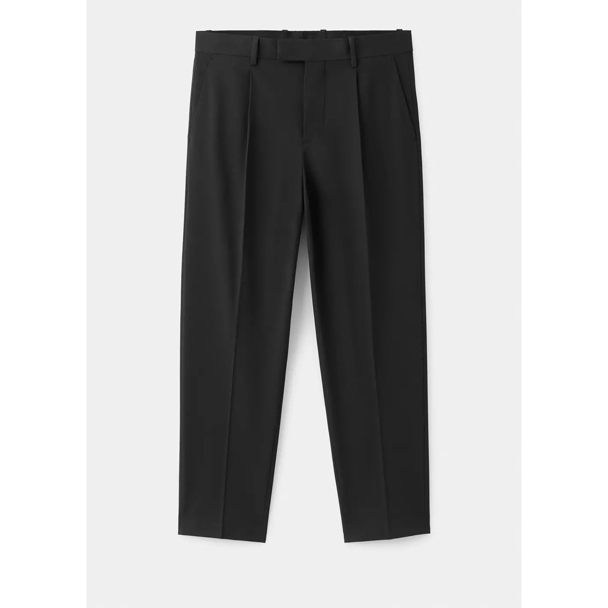 Pantalon costume Boston regular fit noir, MANGO MAN