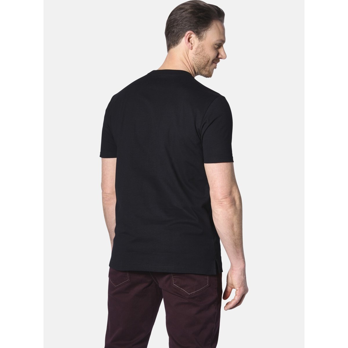 T-shirt RANSTEIN noir, JAN VANDERSTORM