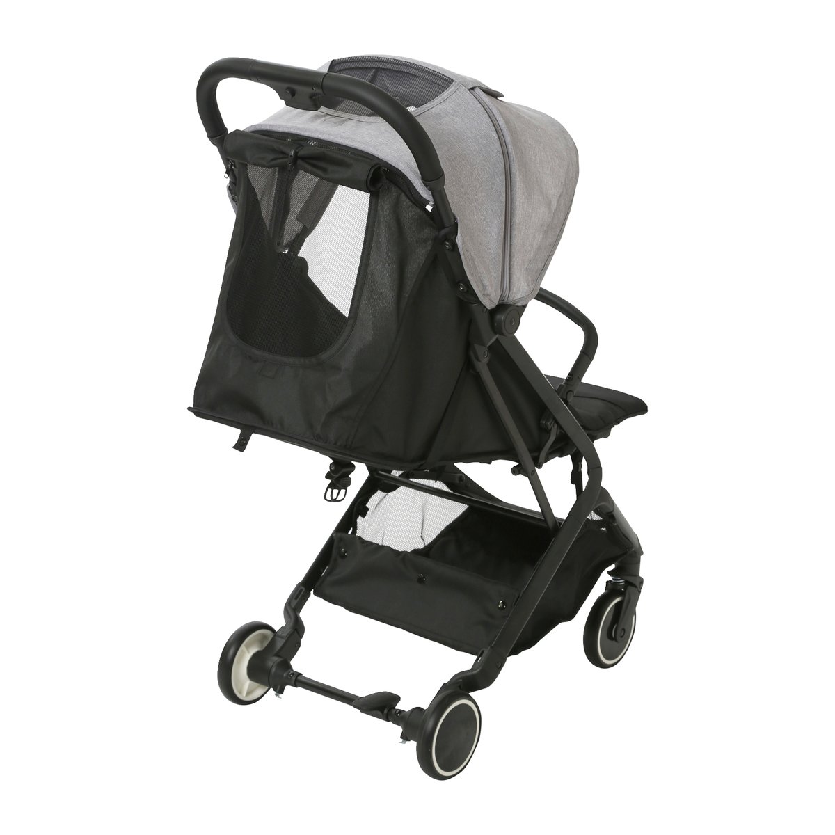 Poussette compacte Ikaria gris chiné, VERTBAUDET