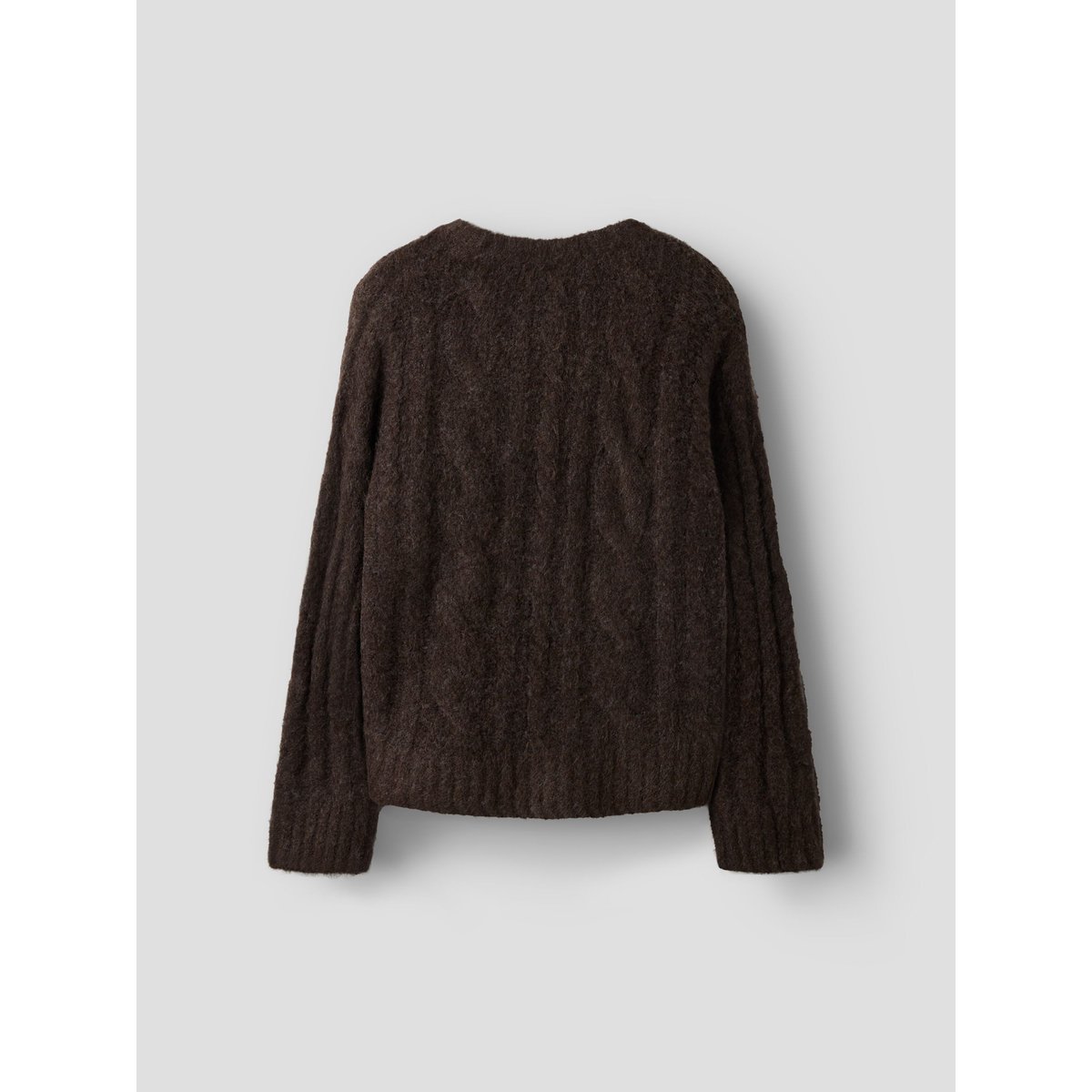 Pull En Maille marron - chocolate brown1, NAME IT