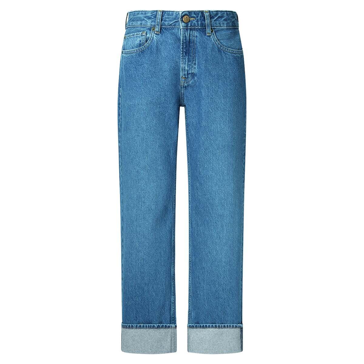 Jean Coupe Large, Taille Basse 12oz rgd denim, PEPE JEANS