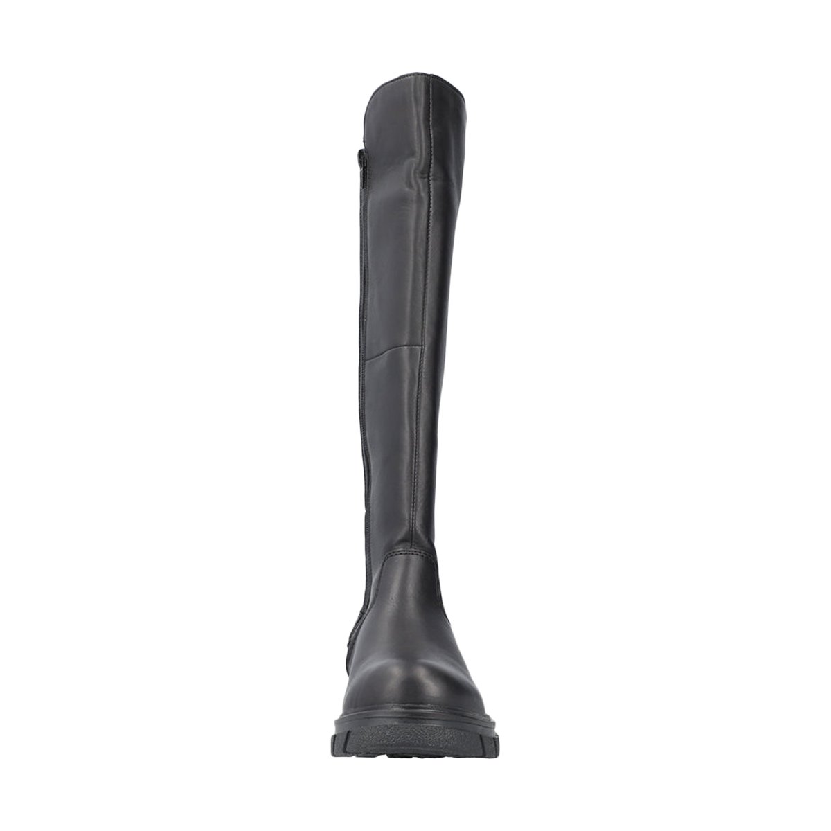 Botte Plate Cuir Turin noir, RIEKER