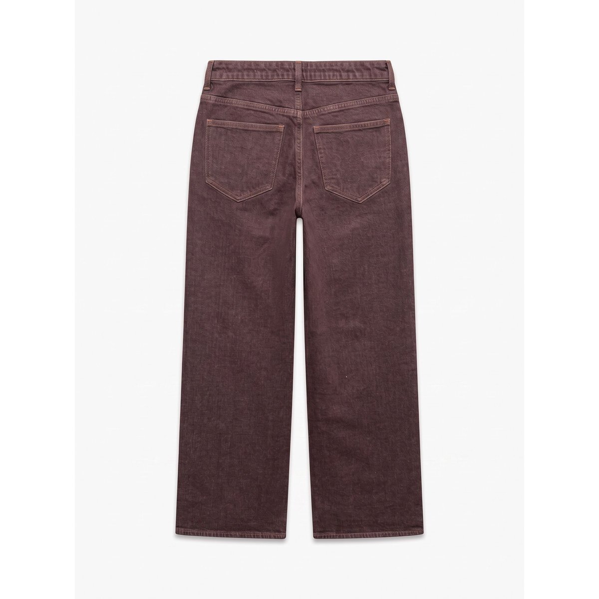 Jean À Coupe Large marron - brown denim, VERO MODA