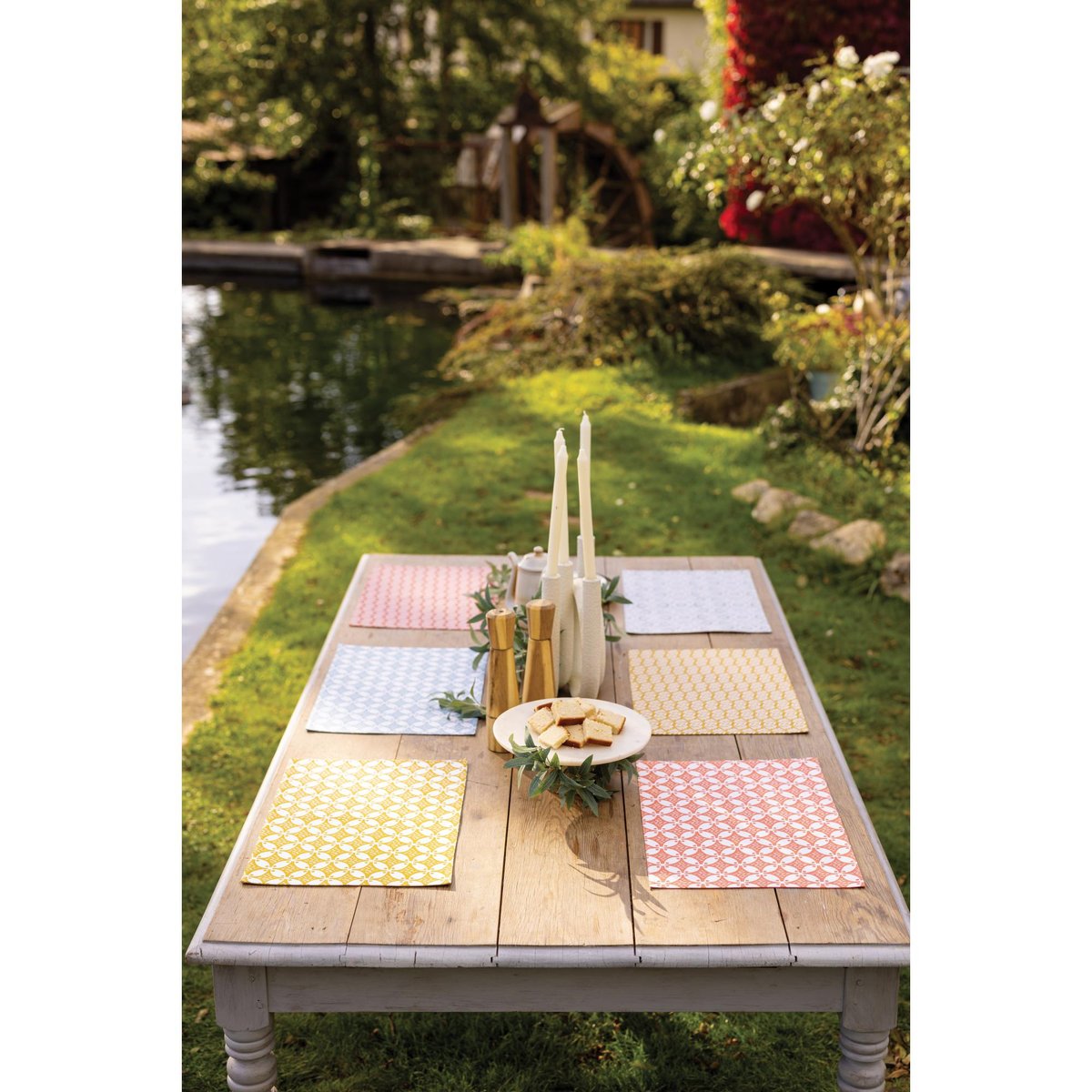 Set de table enduit Fatou recyclé mais, WINKLER