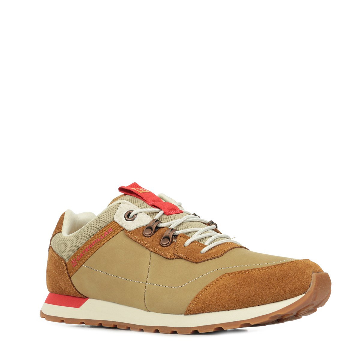 Sneakers cuir nubuck terre, CATERPILLAR