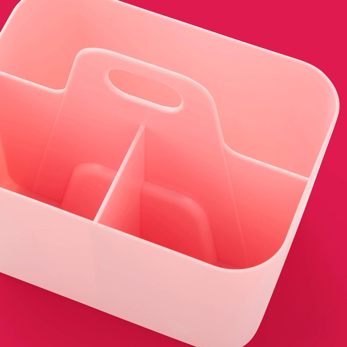 Petit panier de rangement pink, MONOPRIX