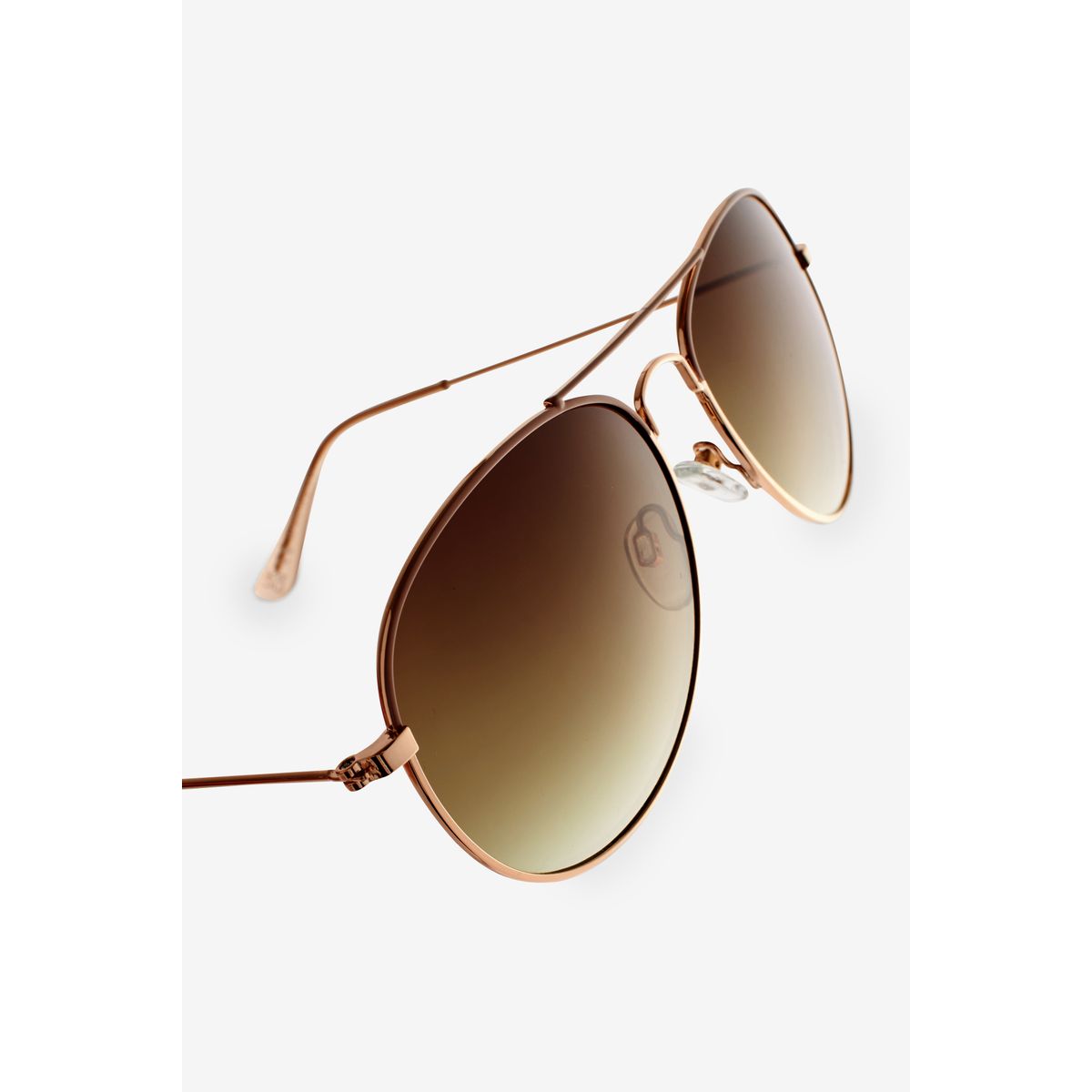 Lunettes de soleil aviateur classiques or rose, NEXT