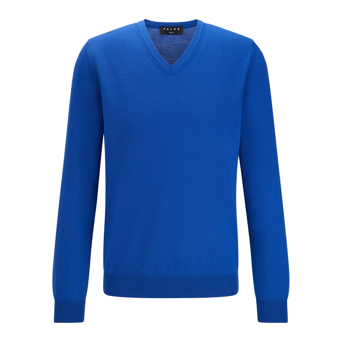Pull-over Casual Wool Laine Vierge bleu, FALKE