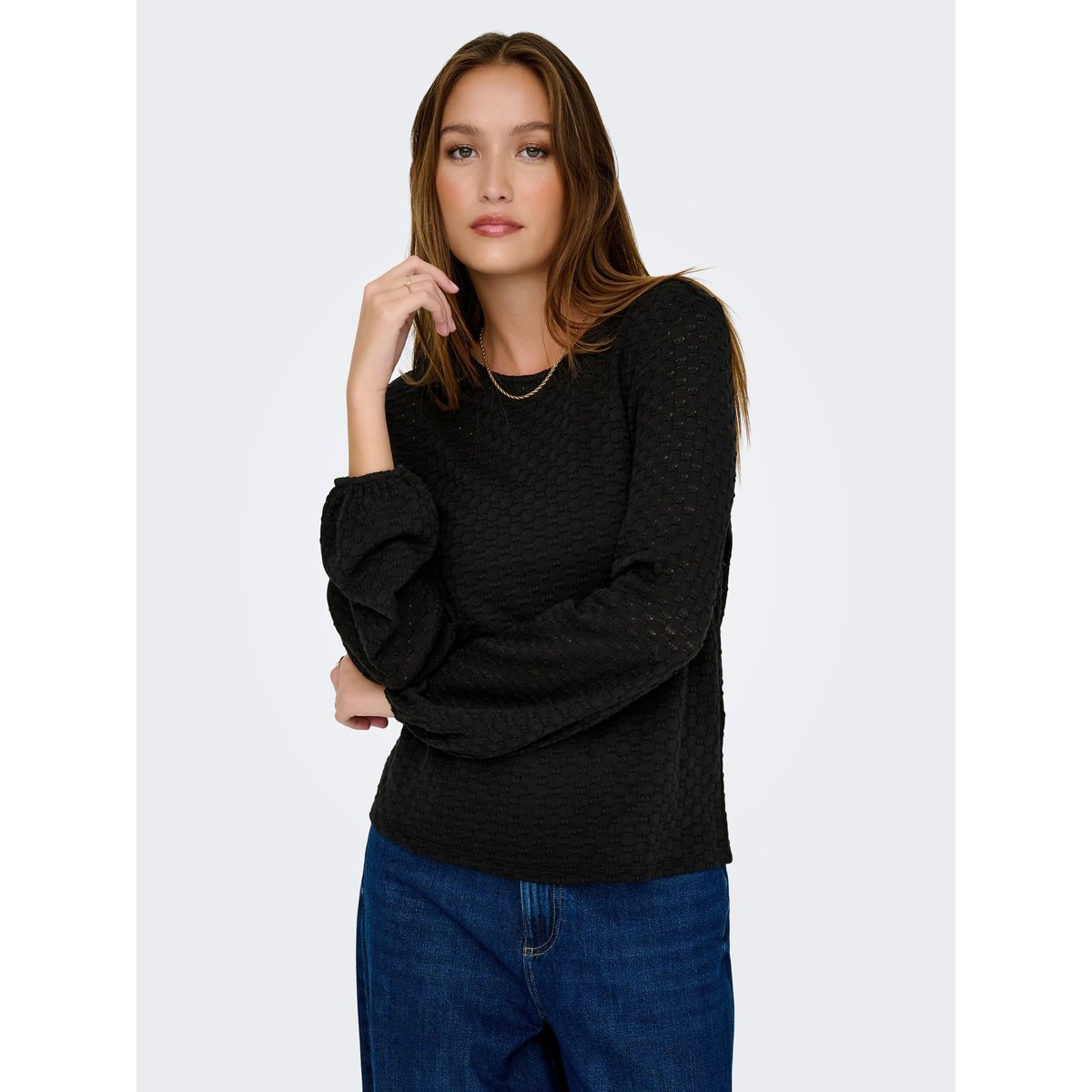Blouse black 1, ONLY
