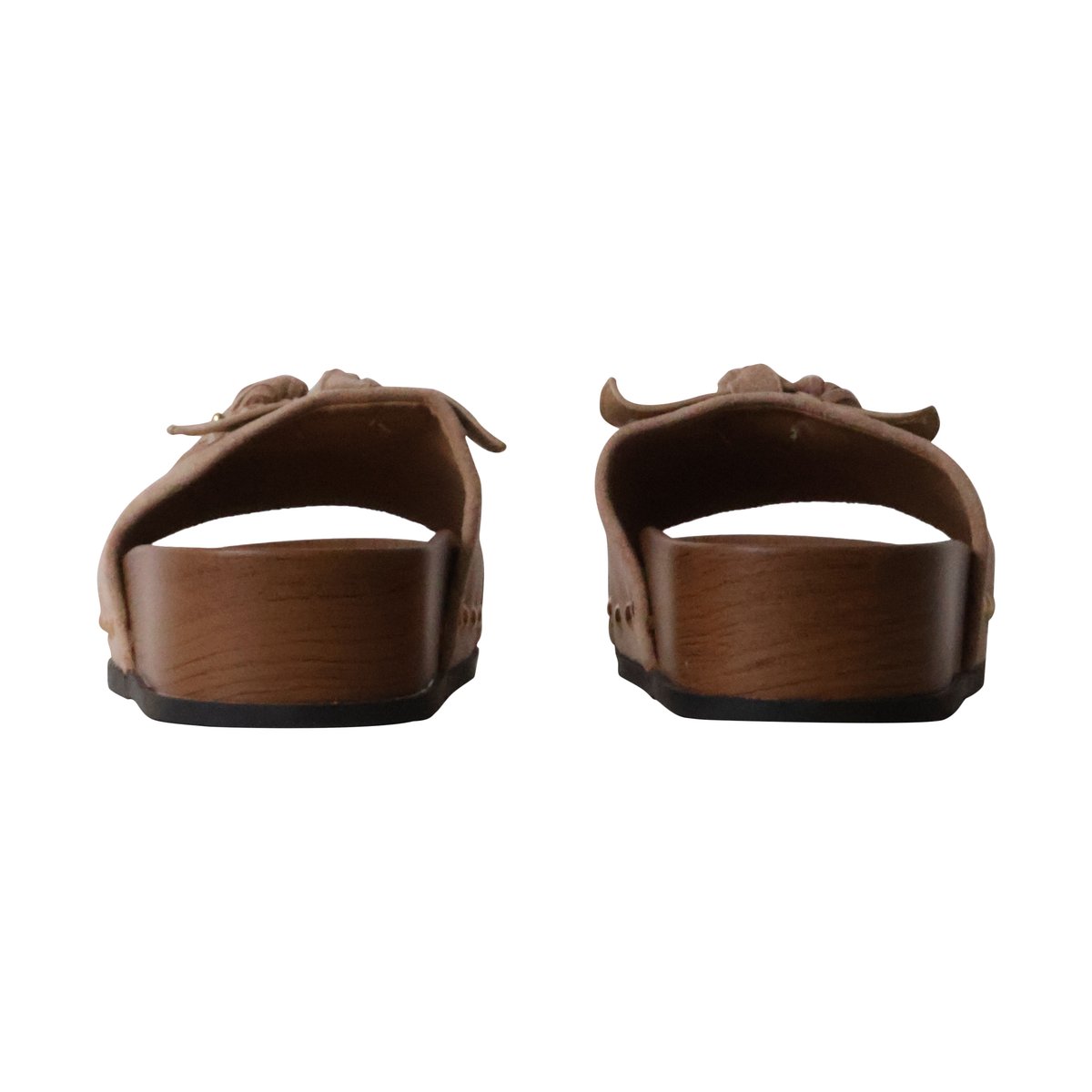 Mules Compensées à Enfiler beige, ENZA NUCCI