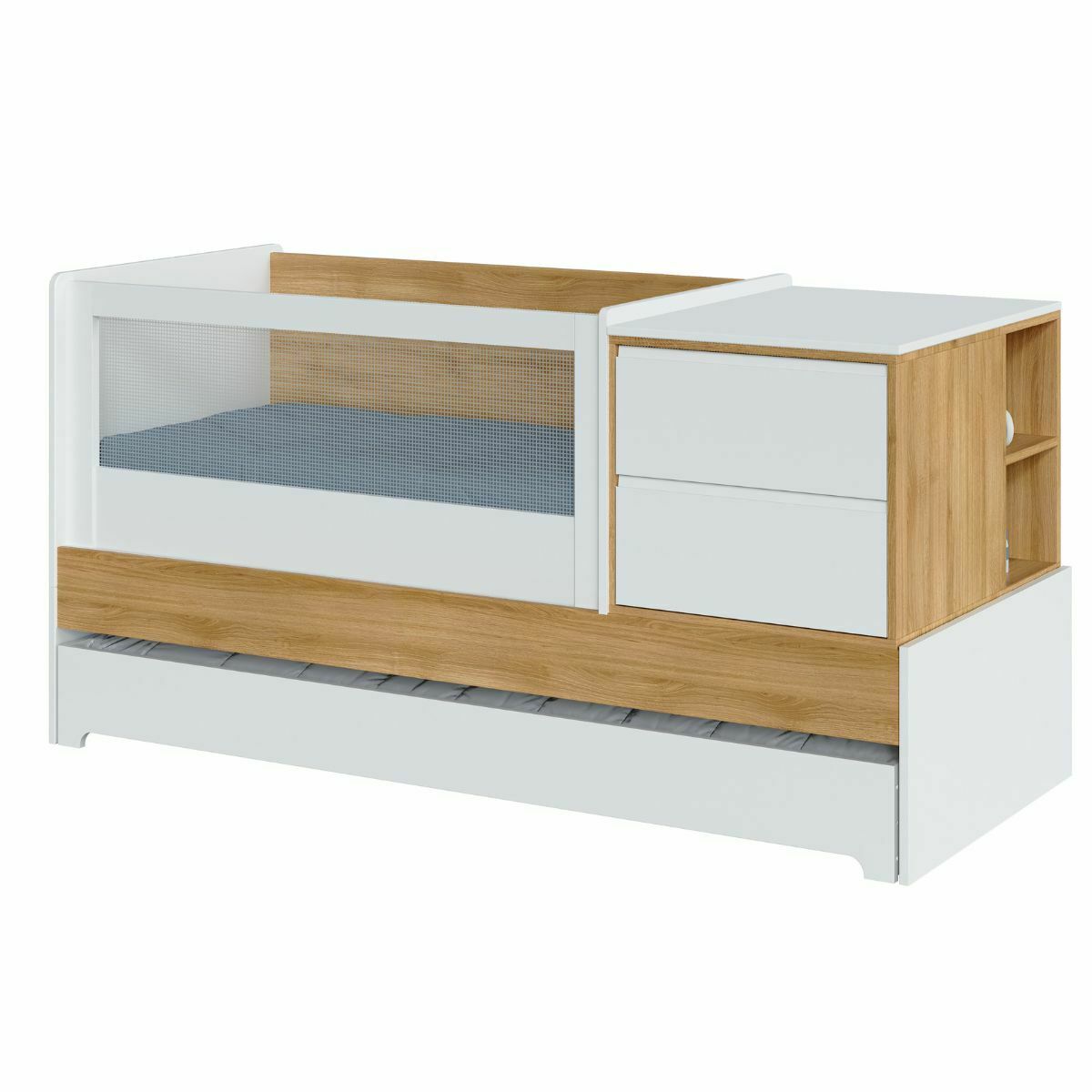 Lit bébé multifonction ALBA bois, AKITEN RETAIL