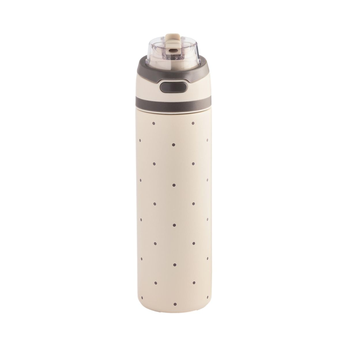 Gourde à pois paille ou goulot 700 ml crème, NEXT