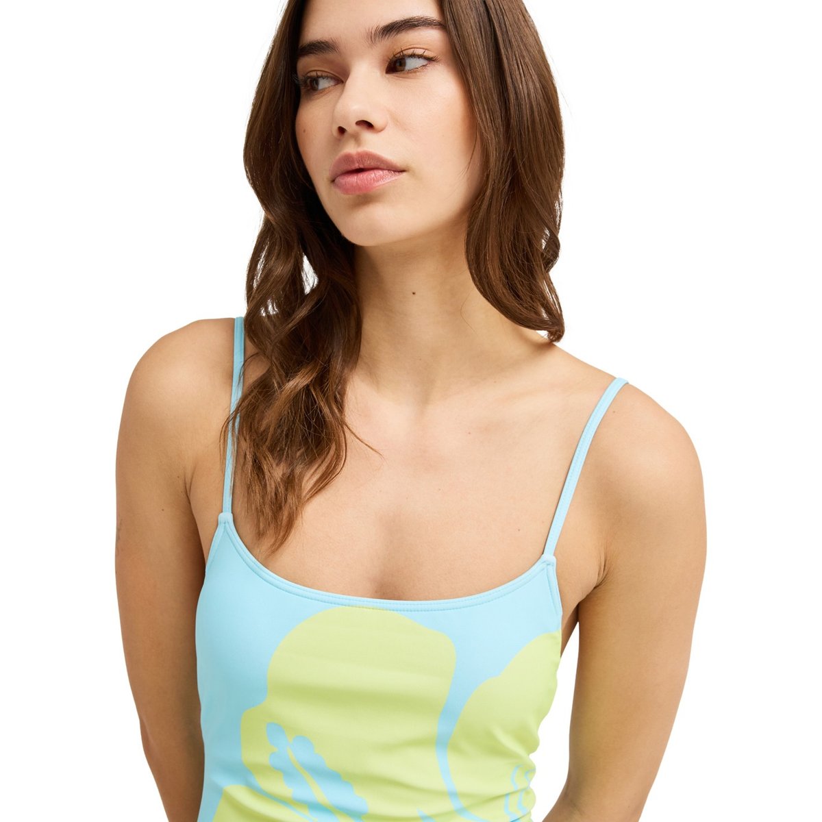 Maillot de bain une pièce SUMMER SURF ONE-PIECE. bleu tanager turquoise, ROXY