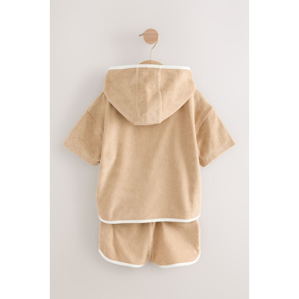 Haut et short éponge, ensemble taupe, NEXT