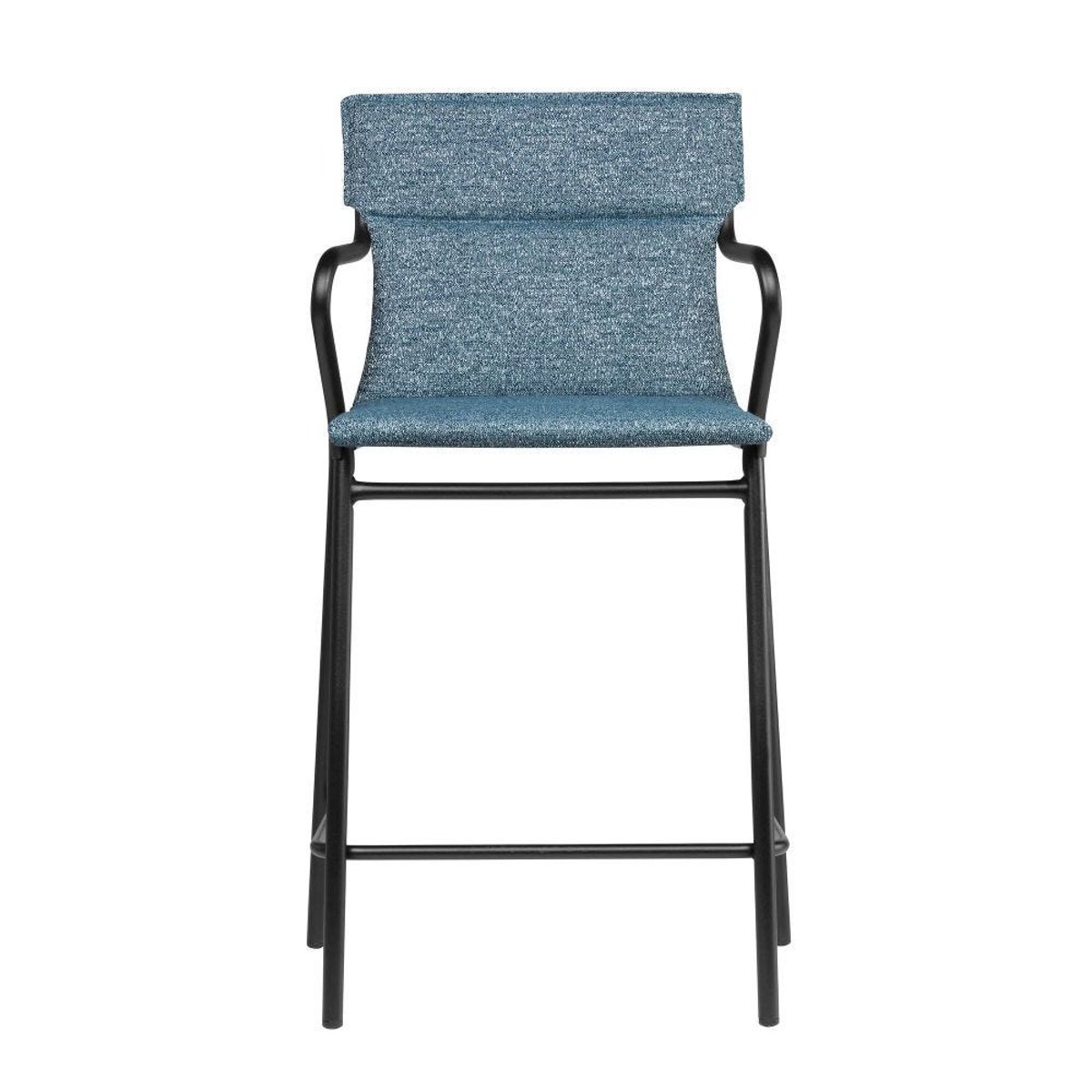 Fauteuil de repas matelassé mi-haut - ANCÔNE MIDDLE cobalt, LAFUMA MOBILIER