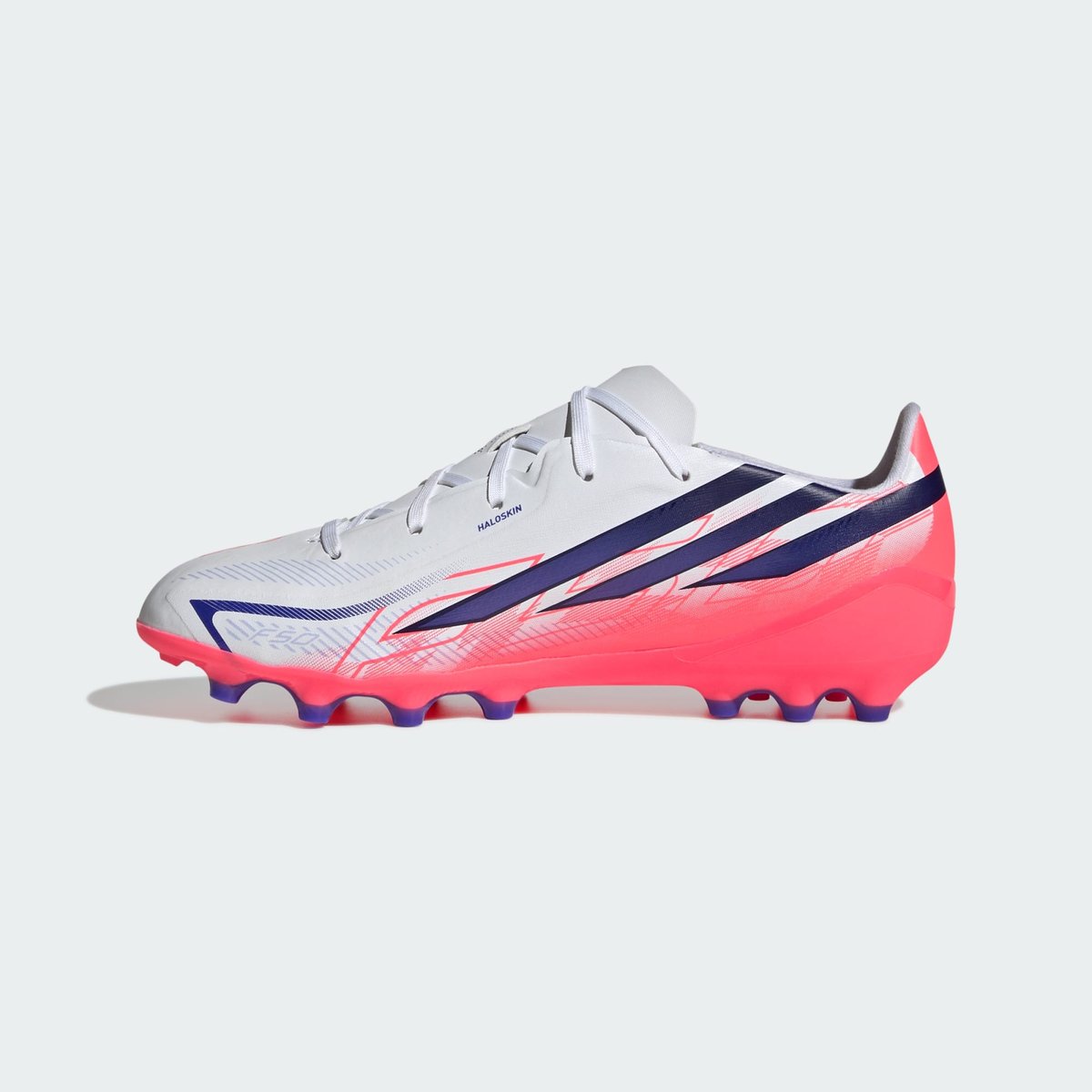 Chaussure De Football F50 Hyperfast League Terrain Synthétique Enfants Chaussure De Football F50 Hyperfast League Terrain Synthétique Enfants cloud white / solar purple / solar turbo, adidas Performance