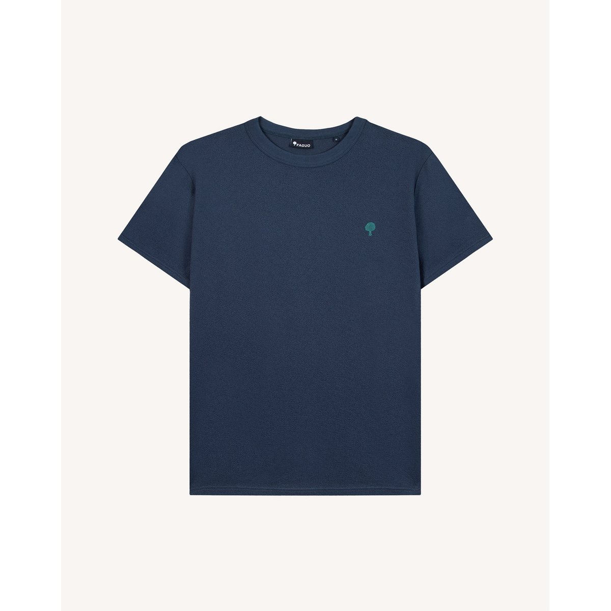 T-shirt coton LUGNY bleu marine, FAGUO