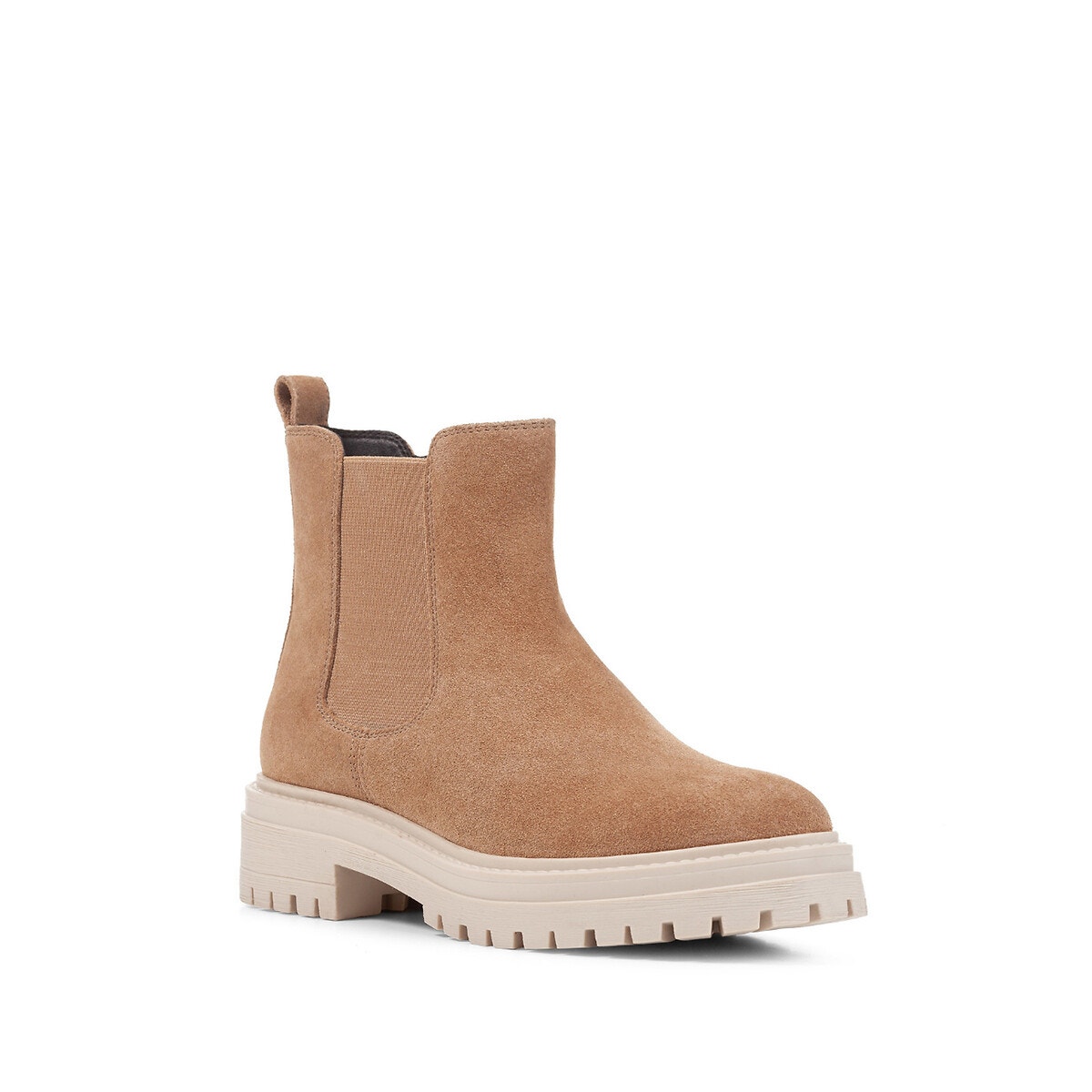 Boots chelsea respirantes Iridea camel, GEOX