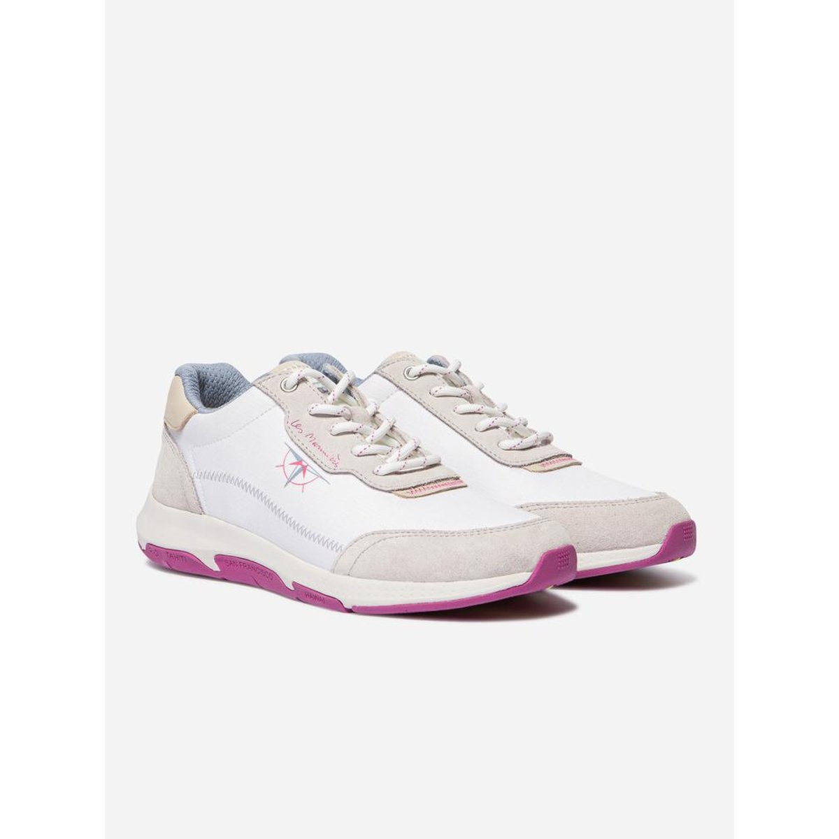 Chaussures de running JAZFOIL blanc / fuschia, TBS