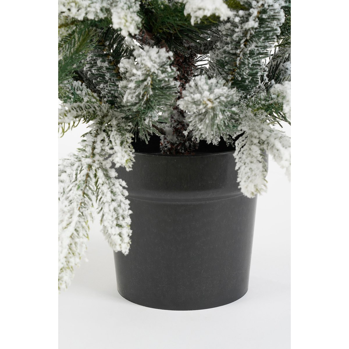 Sapin de Noël artificiel enneigé H90 cm GRIMSHAW vert, BLACK BOX TREES