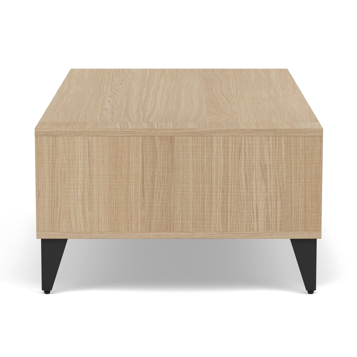 Table basse - TRIBECA bois / noir, BEST MOBILIER