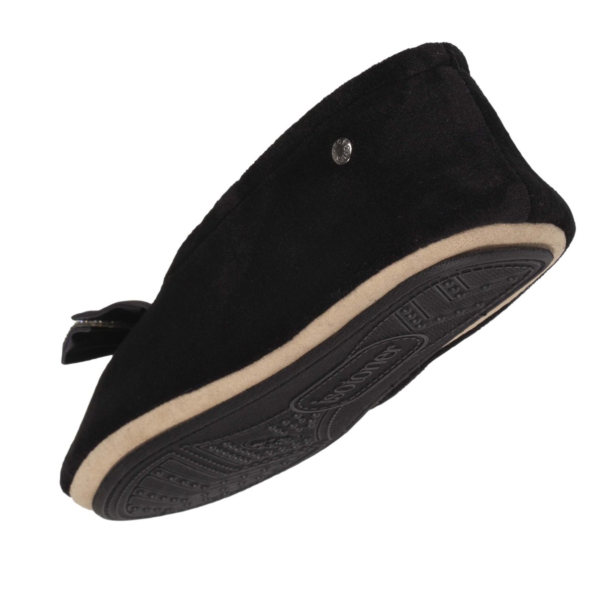 Chaussons Ballerines noir, ISOTONER