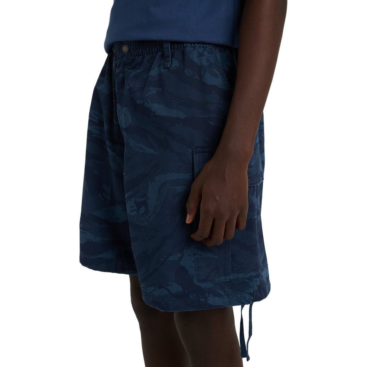 Short cargo BIG bleu spirit camo blue, ELEMENT