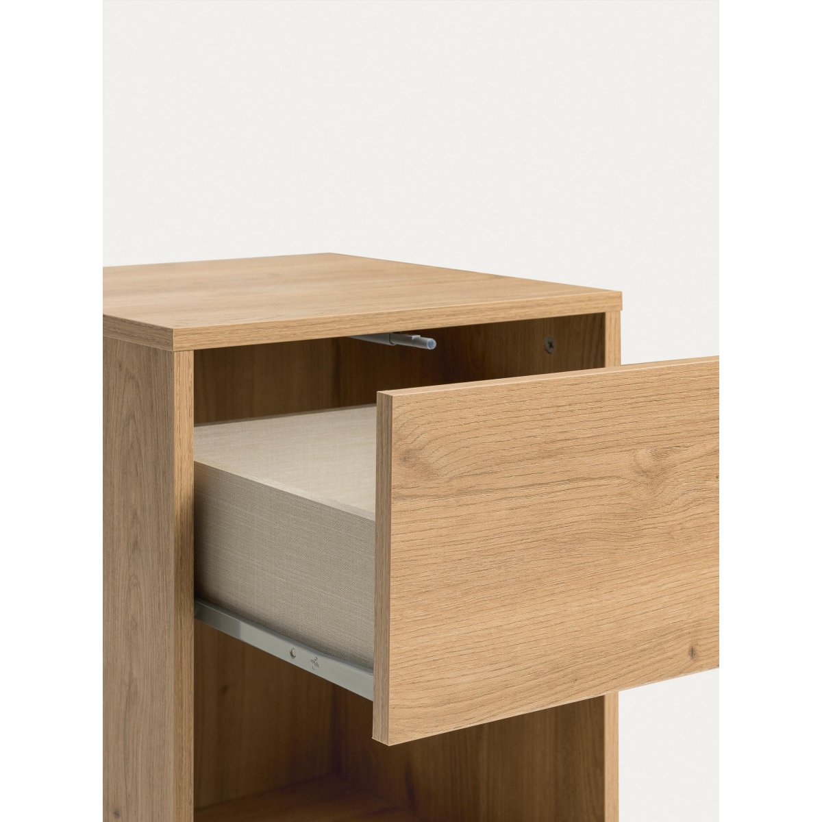 Table de chevet Mélamine - HEGAS beige clair, KENAY