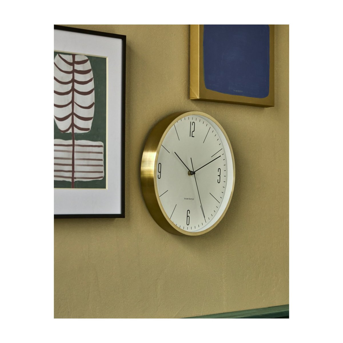 Horloge mural Hour doré, HOUSE DOCTOR
