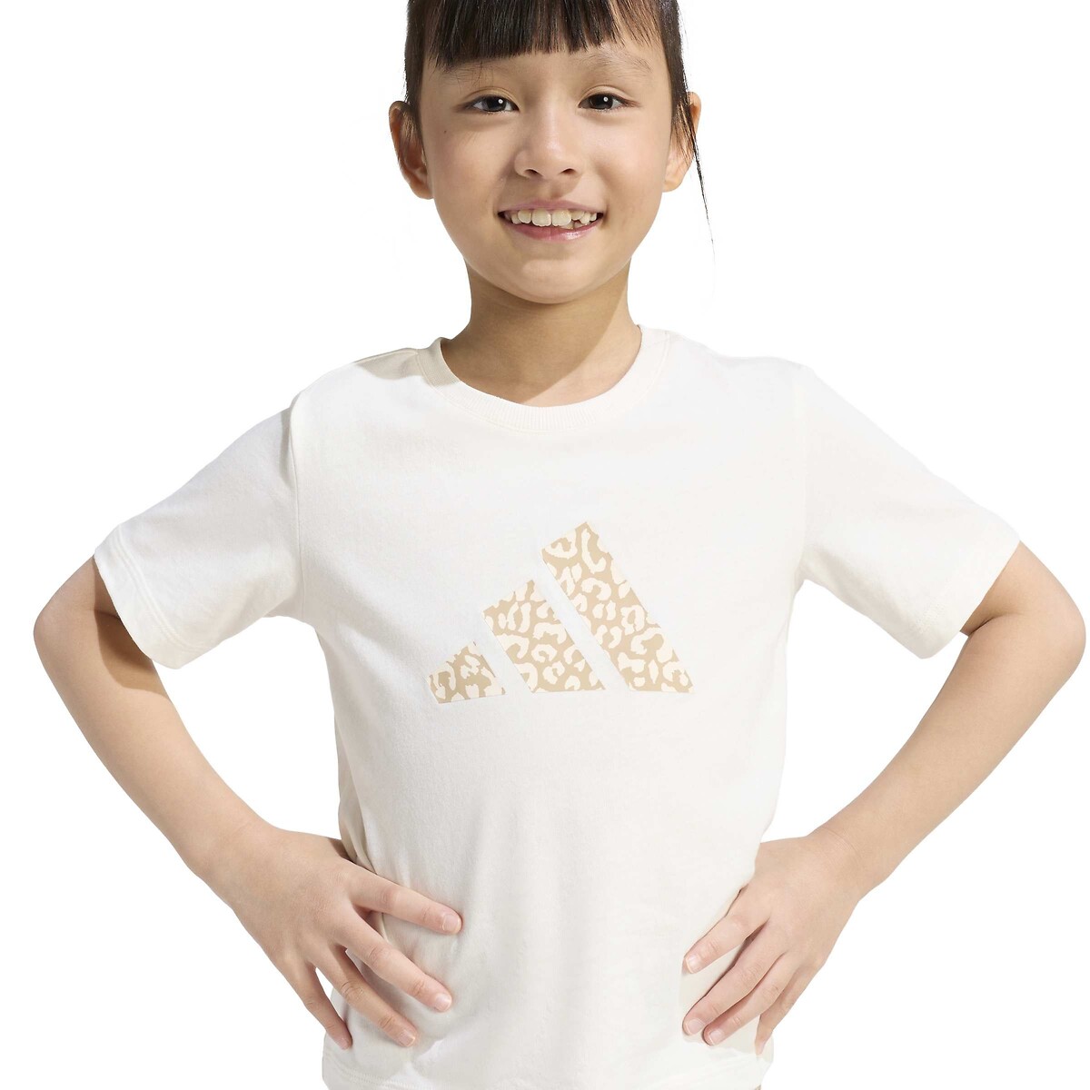 Set aus Shirt und Leggings beige/weiss, ADIDAS SPORTSWEAR