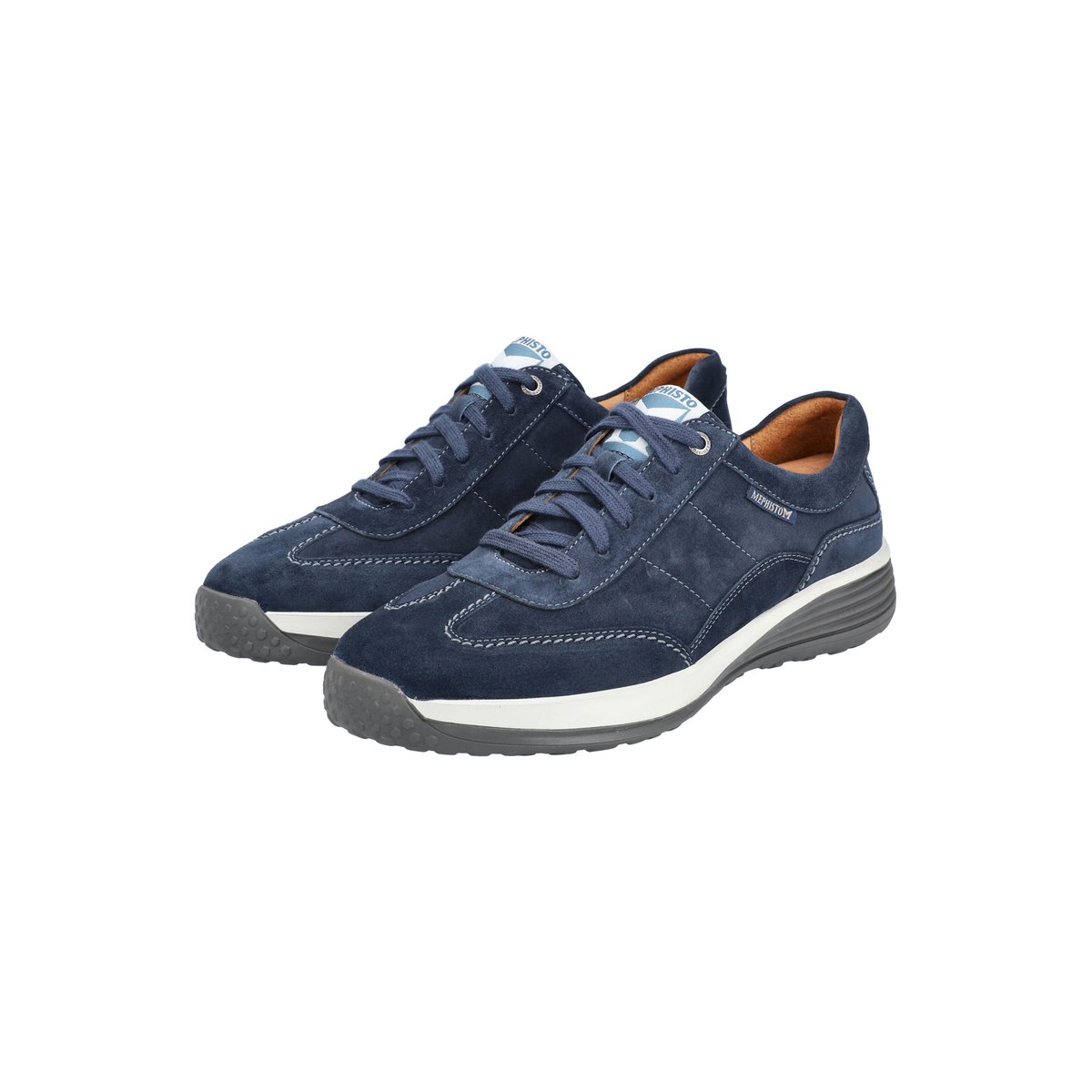 Baskets en cuir STEVE violet mulberry 5142, MEPHISTO