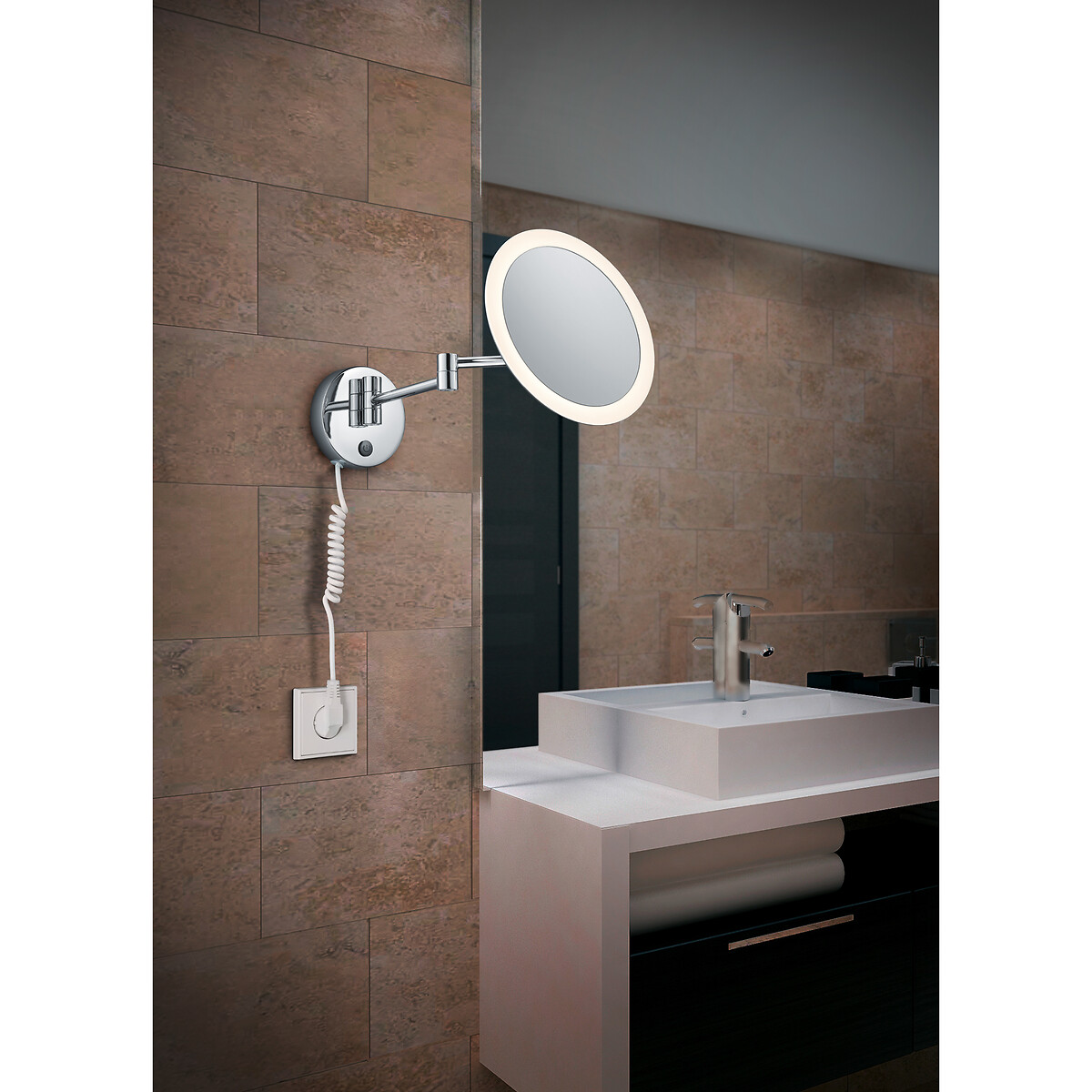 Aplique View, TRIO Lighting cromado, TRIO LIGHTING