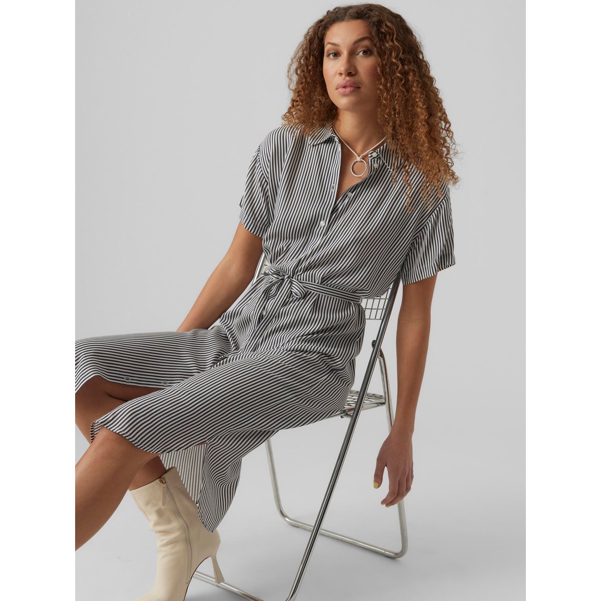 Robe Chemise snow white 3, VERO MODA