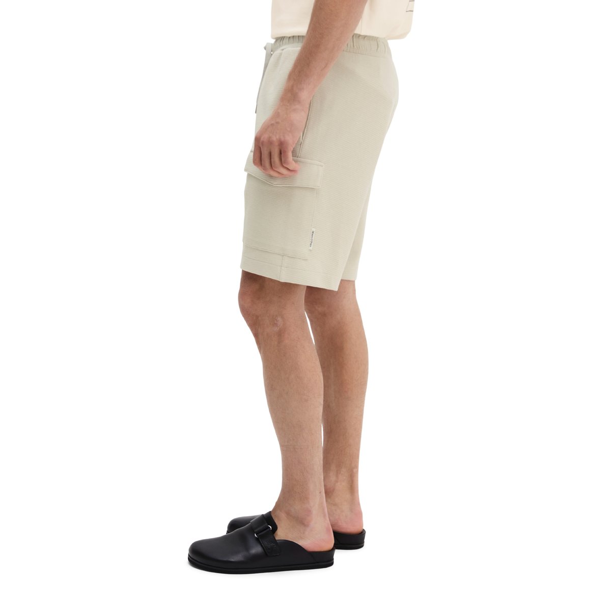 Pantalon sweat regular avec une structure fine gris clair, MARC O'POLO
