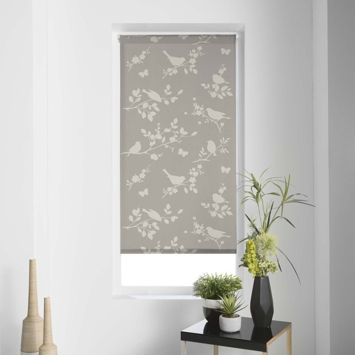 Store Enrouleur Japonais 45x180 Rossignol Taupe taupe, DECORATIE