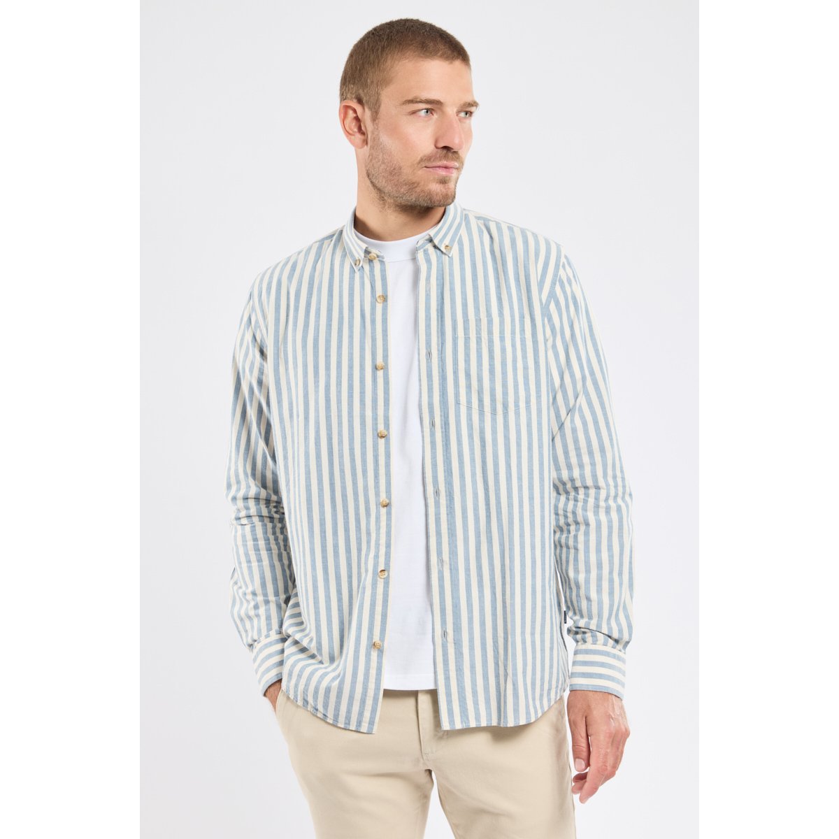 Chemise coupe droite ERSONI adriatique, BERMUDES
