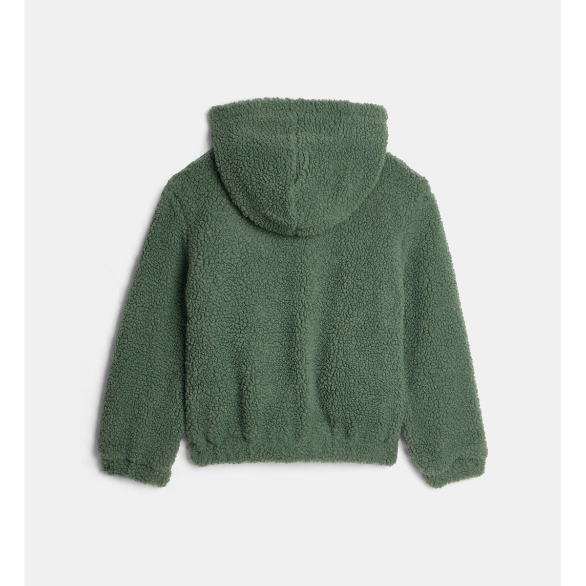 Veste tonio capuche effet sherpa vert, CADET ROUSSELLE