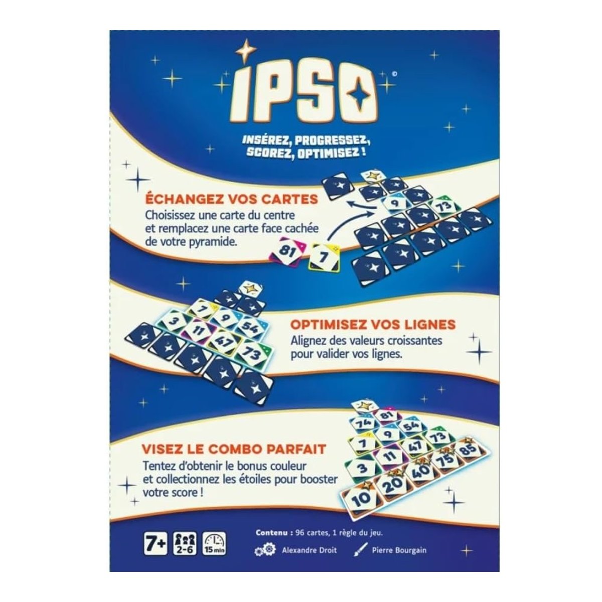 Jeu d'ambiance IPSO bleu, GIGAMIC