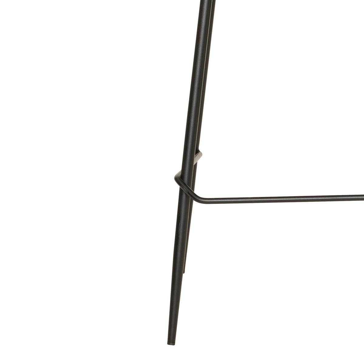 Tabouret de bar assise rembourrée JASNY beige, ATMOSPHERA