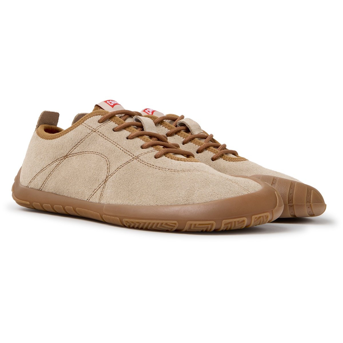 Baskets Peu Path+ Suede Leather beige clair 006, CAMPER