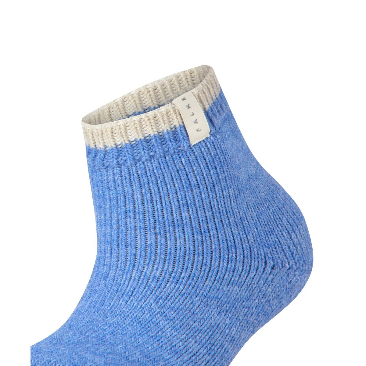 Chaussettes courtes Cosy Plush Gifting bleu, FALKE