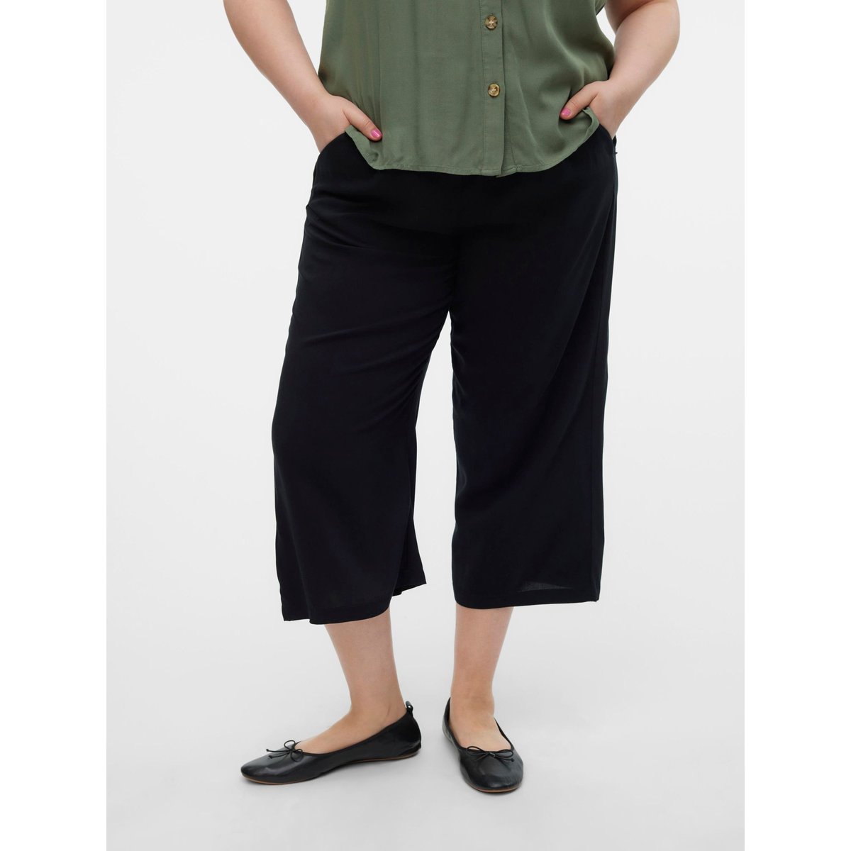 Jupe Culotte noire - black, VERO MODA