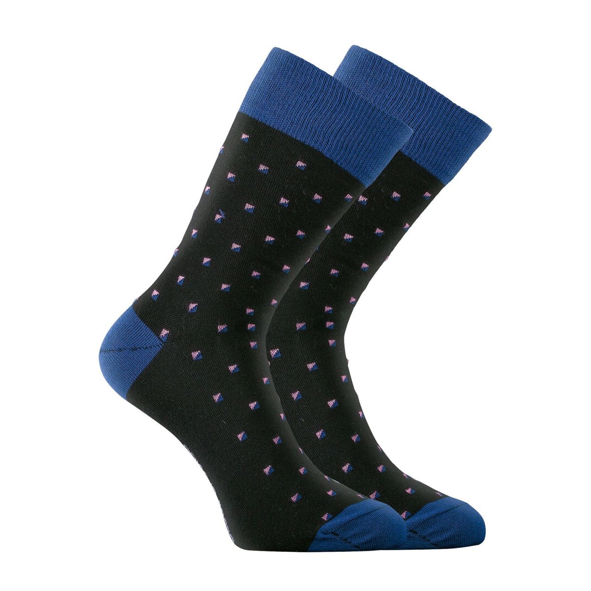 Lot De 12 Chaussettes De Ville noir/bleu/rouge/gris, SERGE BLANCO