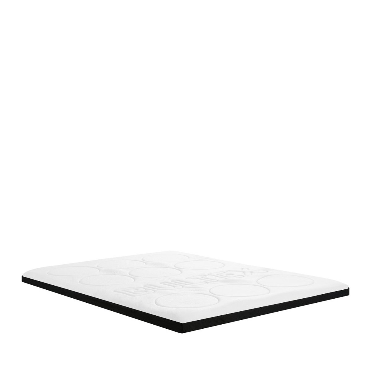 Surmatelas à mémoire de forme 7 cm, accueil enveloppant- MEMO 7 couleur unique, BULTEX