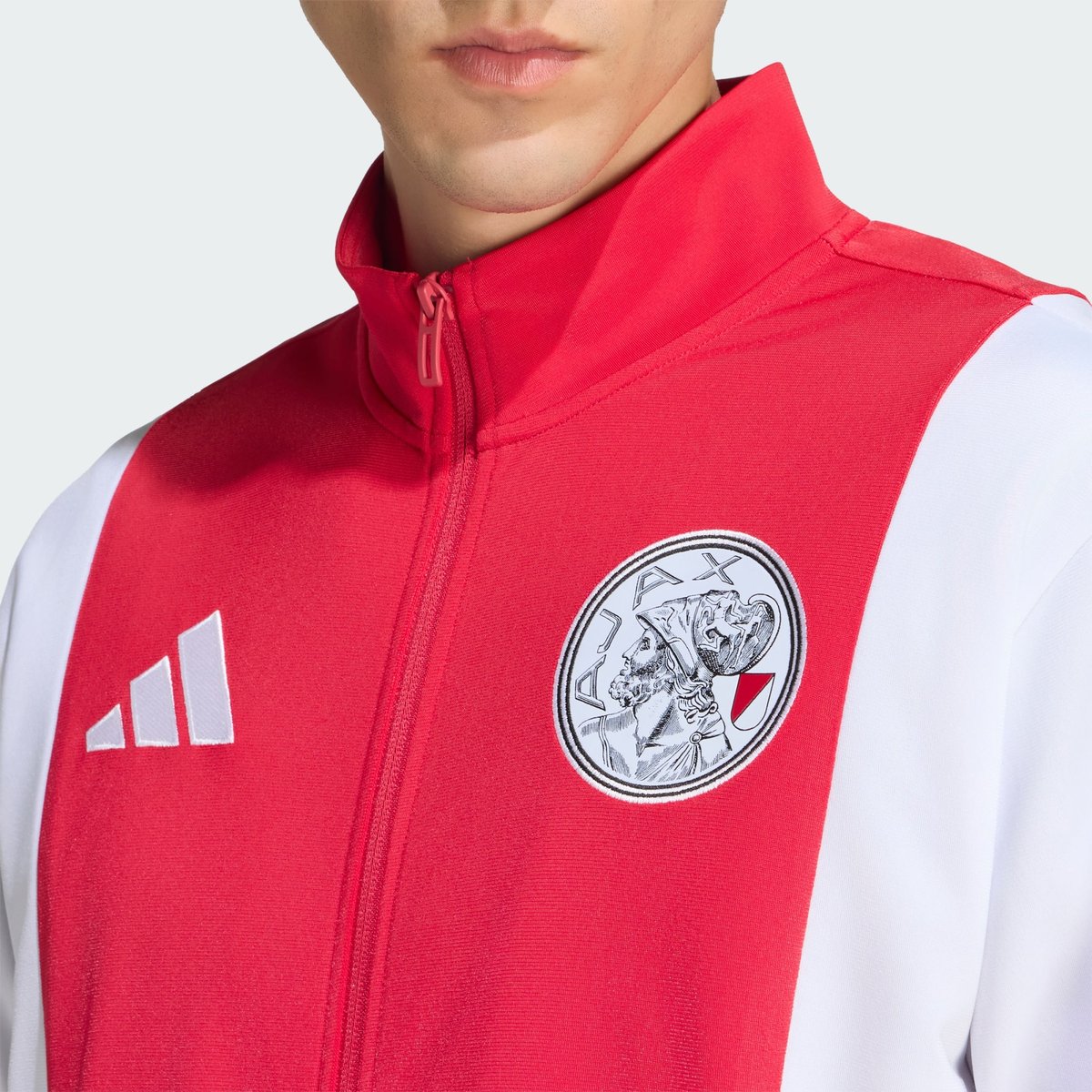 Veste De Survêtement Ajax Amsterdam Dna Veste De Survêtement Ajax Amsterdam Dna white / bold red, adidas Performance