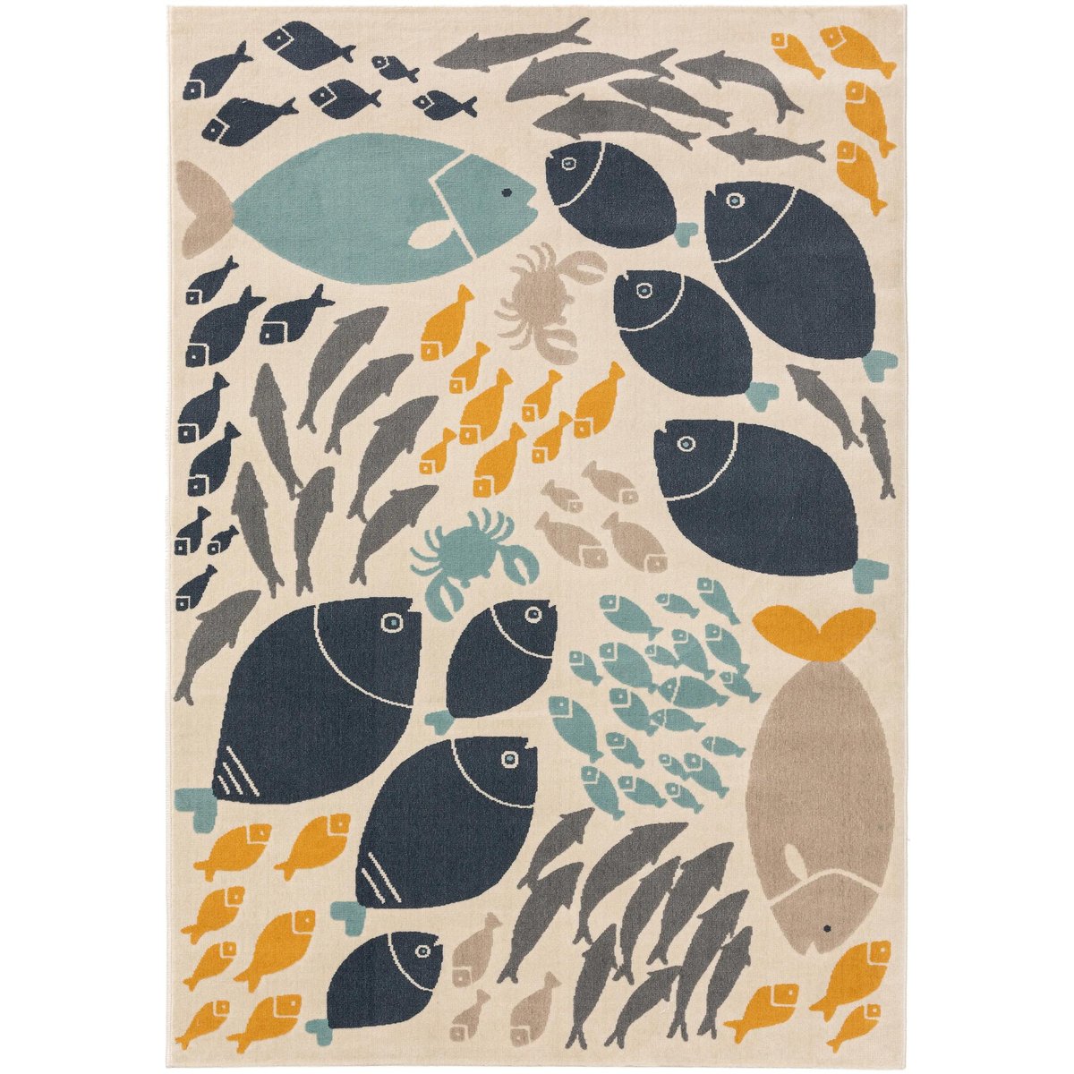 Tapis enfant FABIUS multicouleur, BENUTA 