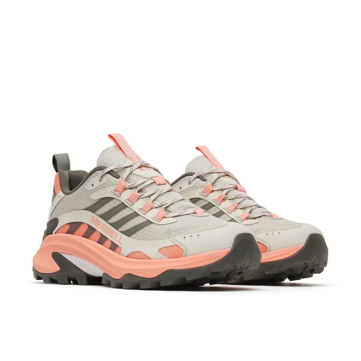 Wandelschoenen MOAB SPEED 2 GORE-TEX grijs/roze, MERRELL