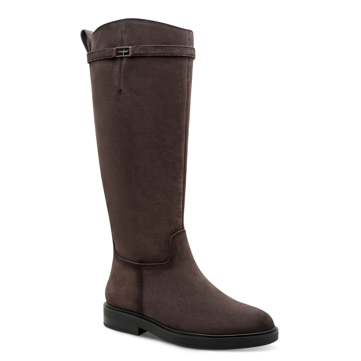 Bottes en cuir marron, TAMARIS